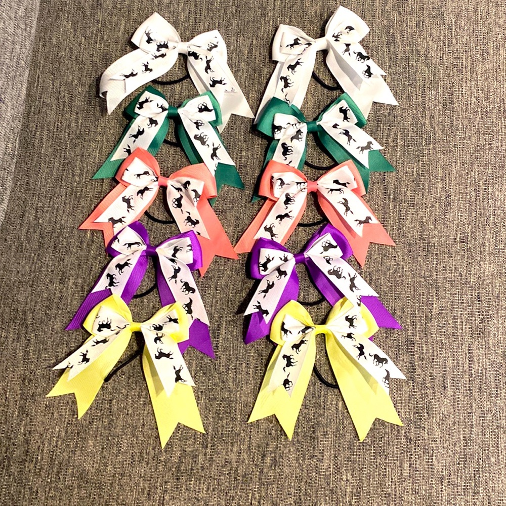horse show bows